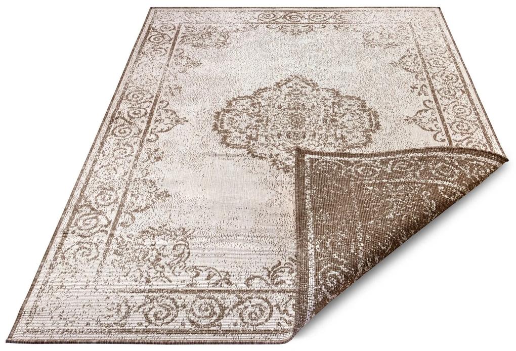 NORTHRUGS - Hanse Home koberce Kusový koberec Twin Supreme 105423 Cebu Linen – na von aj na doma - 80x150 cm