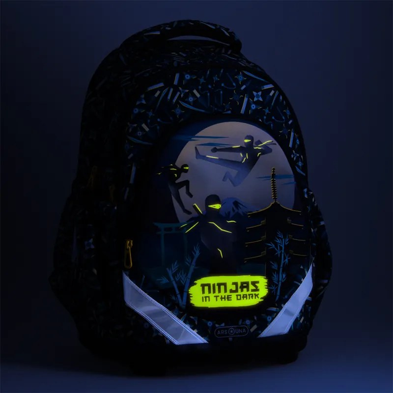Školský batoh anatomický Ninjas in the dark ARS UNA