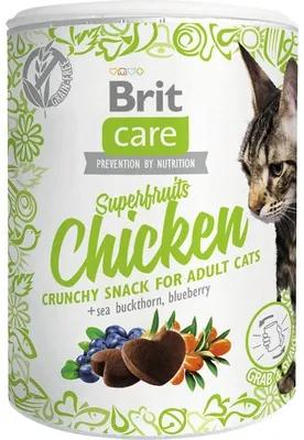 Maškrty pre mačky Brit Care Cat Snack Superfruits Chicken 100 g