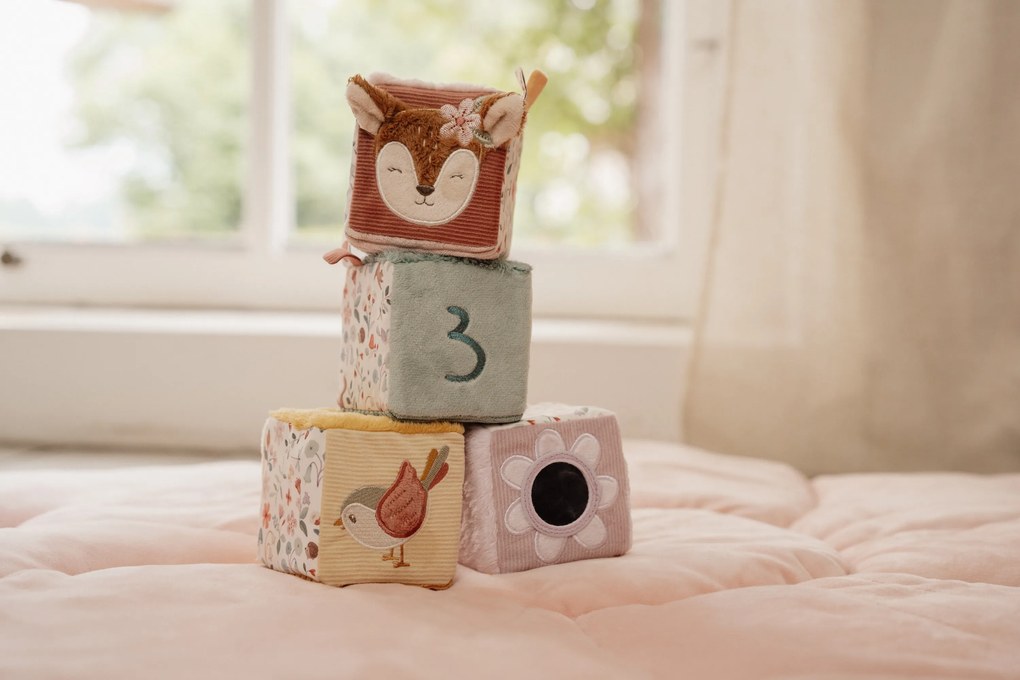 Kocky textilné 4 ks Fairy Garden