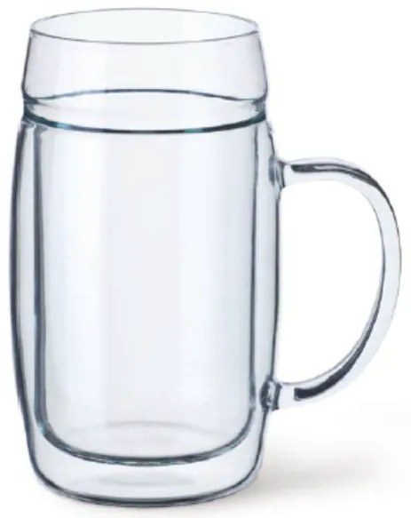 SIMAX PIVNÝ POHÁR S DVOJITOU STENOU 0,5L