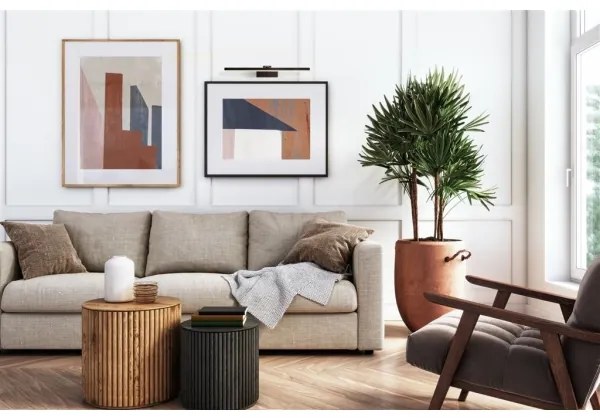 Searchlight 79825-60BK - LED Obrazové svietidlo RHODES LED/13,3W/230V čierna