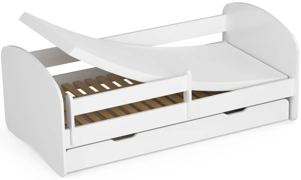 Detská posteľ SMILE 160x80 cm biela