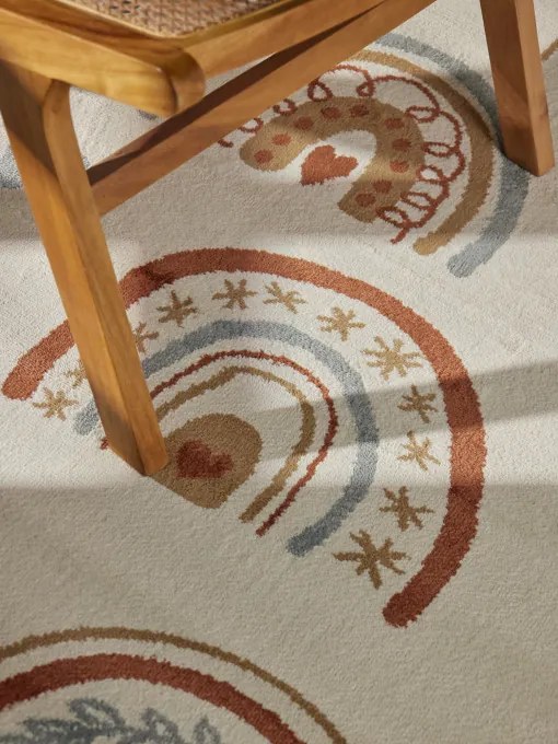 Koberec Hanse Home ADVENTURES BOWIE krémový kruh