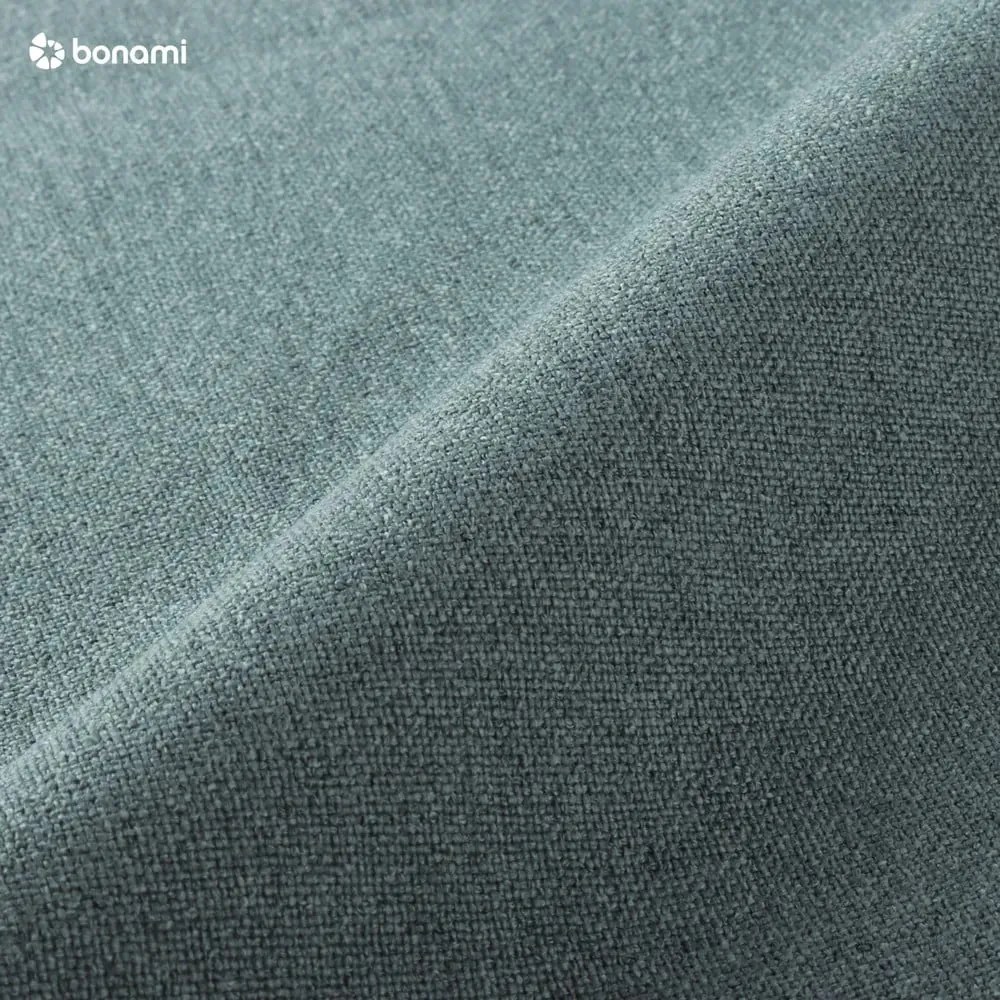 Sivomodrá čalúnená jednolôžková posteľ bez roštu 120x200 cm Mattis – Meise Möbel