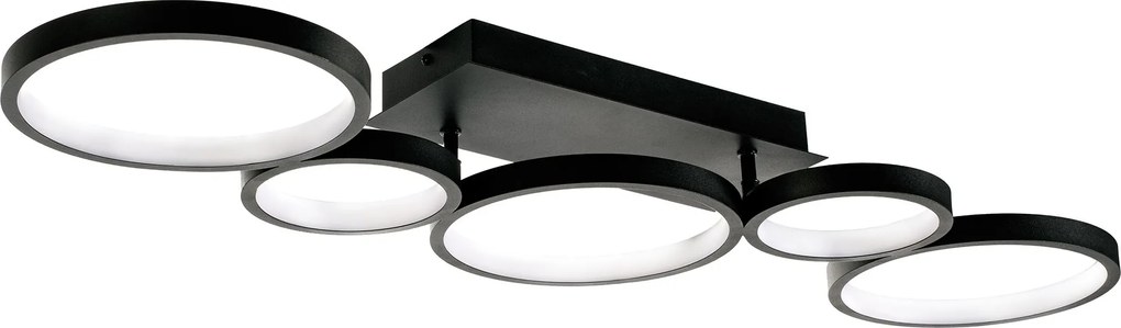 Toolight Toolight, LED stropné svietidlo, 35W, 4000K, 2000lm, APP1913-C, čierna, OSW-66060
