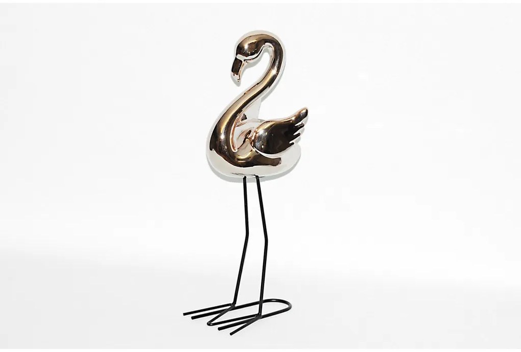 Dekorácia - Plameniak medený