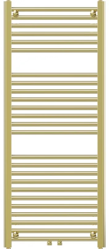 Mexen Mars, vykurovacie teleso 1200x500 mm, 417 W, zlatá lesklá, W110-1200-500-00-50