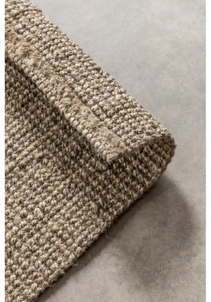 Béžový jutový koberec 190x280 cm Bouclé – Hanse Home