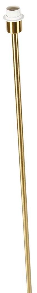 Moderná stojaca lampa mosadz - Kaso