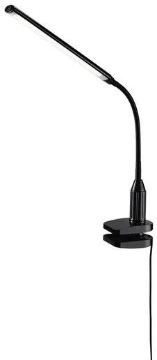 LIVARNO home LED lampa (čierna, upínacia lampa) (100365101)