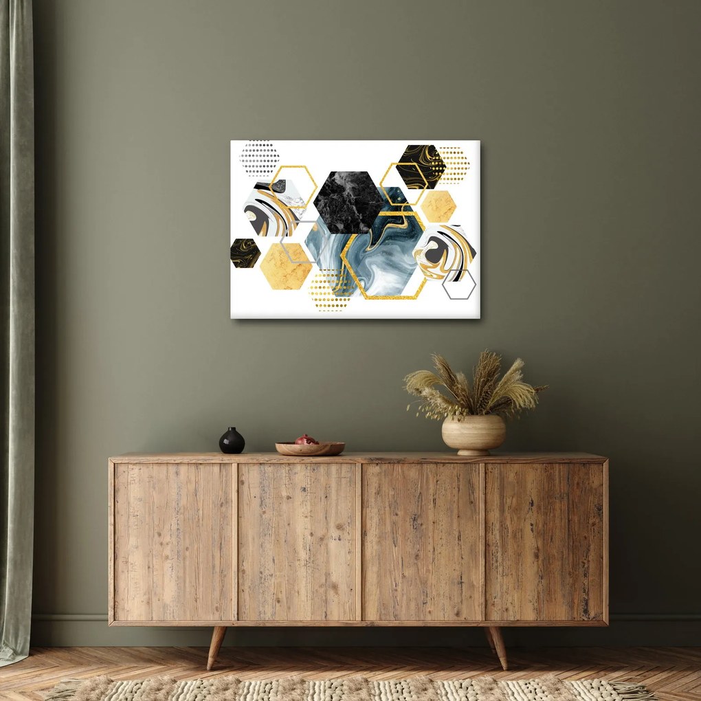 Obraz - Mnohouholník (70x50 cm)
