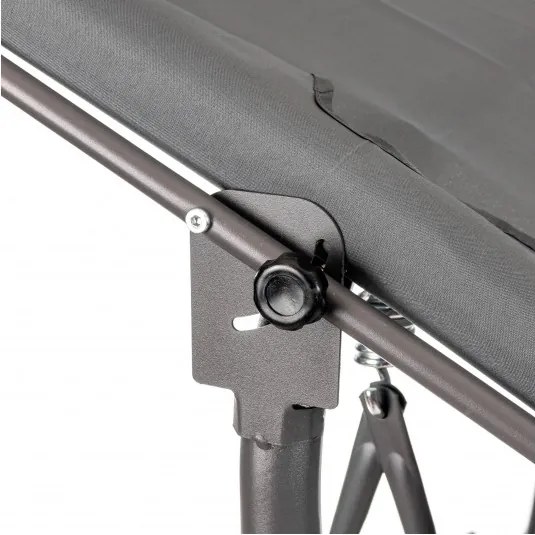 MI Záhradná hojdačka EVE antracit