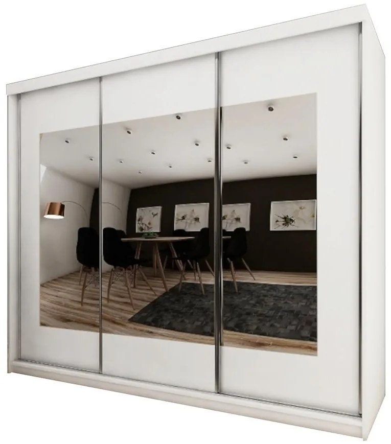 Skriňa Top 6 250 Biely