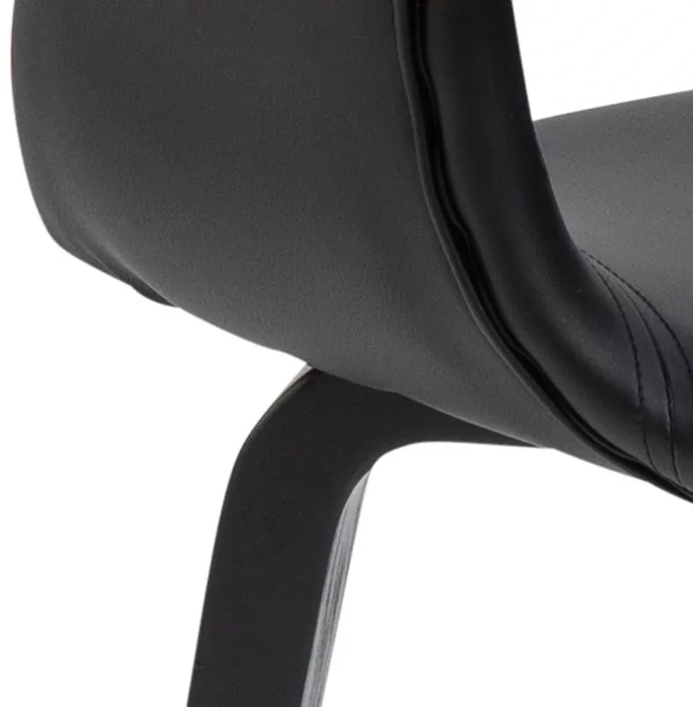 Jídelní židle Nova ekokůže/černá