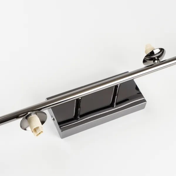 Brilagi - LED Prisadený luster MILLA 4xG9/3W/230V čierny chróm/zlatá