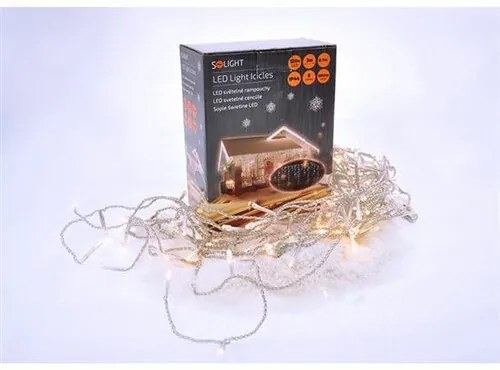 Solight 1V401-WW Vianočný LED záves Cencúle 360 LED, teplá biela, 9 m