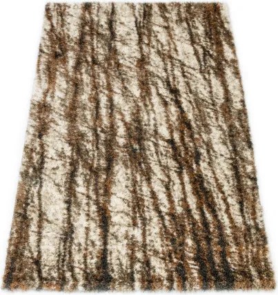 Koberec SHAGGY PUFFY Y615B antracitový / medený