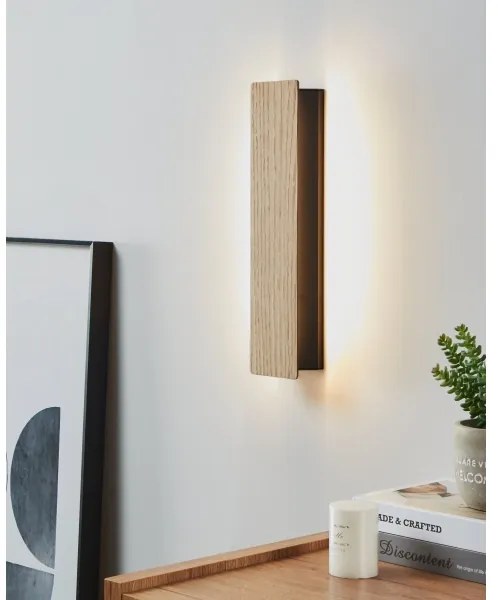 Eglo 901741 - LED Nástenné svietidlo ZUBIALDE LED/12W/230V 3000K hnedá