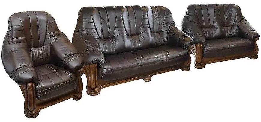 Kožená sedacia súprava Mercedes 3N21 Antique M-600 22-25