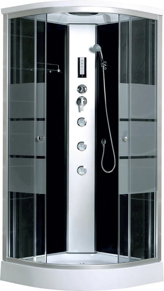 Novoterm Hydromasážny box NV-Sali 89x89