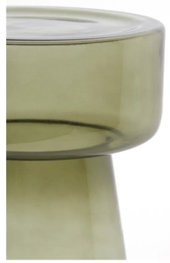 Sklenený okrúhly odkladací stolík ø 30 cm Dakwa – Light &amp; Living