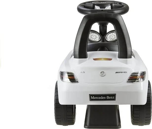 LEAN CARS Detské odrážadlo Mercedes-Benz SLS AMG biele