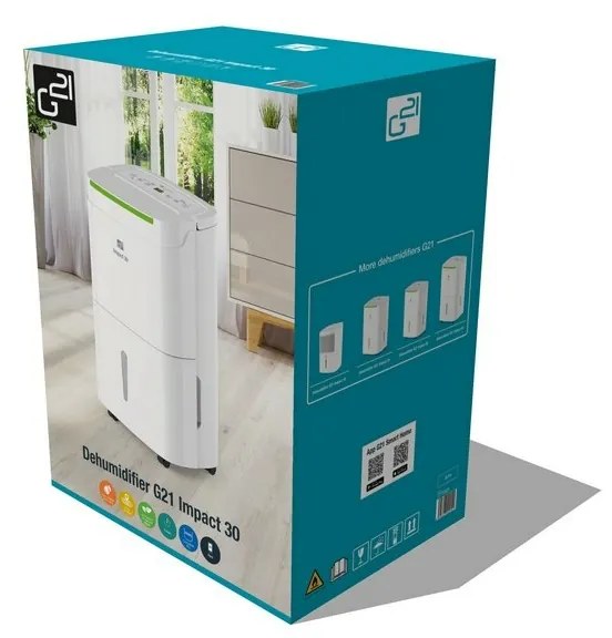 Odvlhčovač G21 Impact s WiFi 30 l/24 h, M