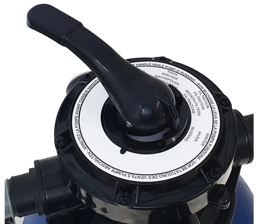 Bazénová piesková filtrácia BestBerg BBSF-10 / 10200 l/h / 400 W / modrá