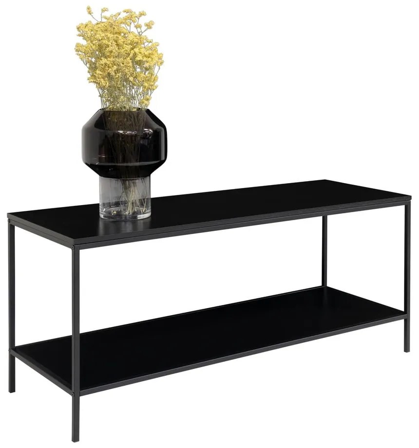 Čierny TV stolík 36x45 cm Vita - House Nordic