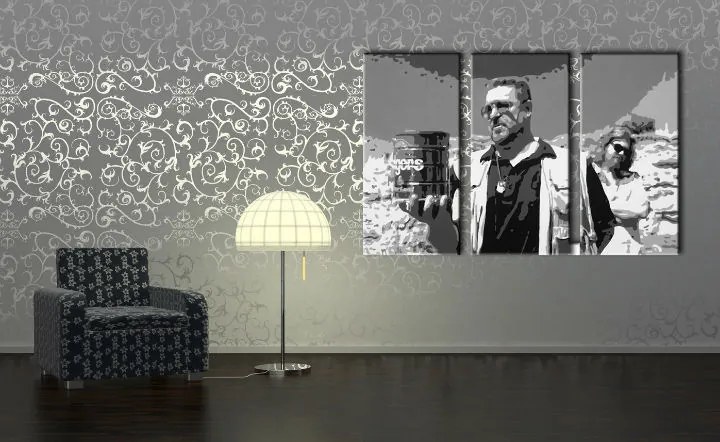 Ručne maľovaný POP Art obraz Big Lebowski | rôzne rozmery