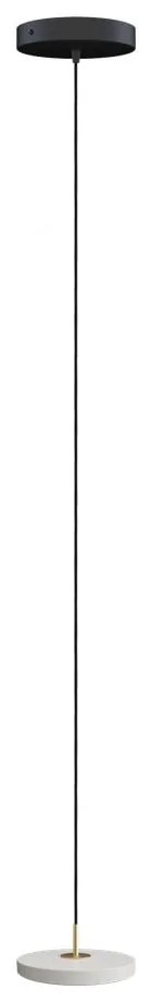 Svetlosivé LED závesné svietidlo s kovovým tienidlom ø 15 cm Asteria Micro – UMAGE