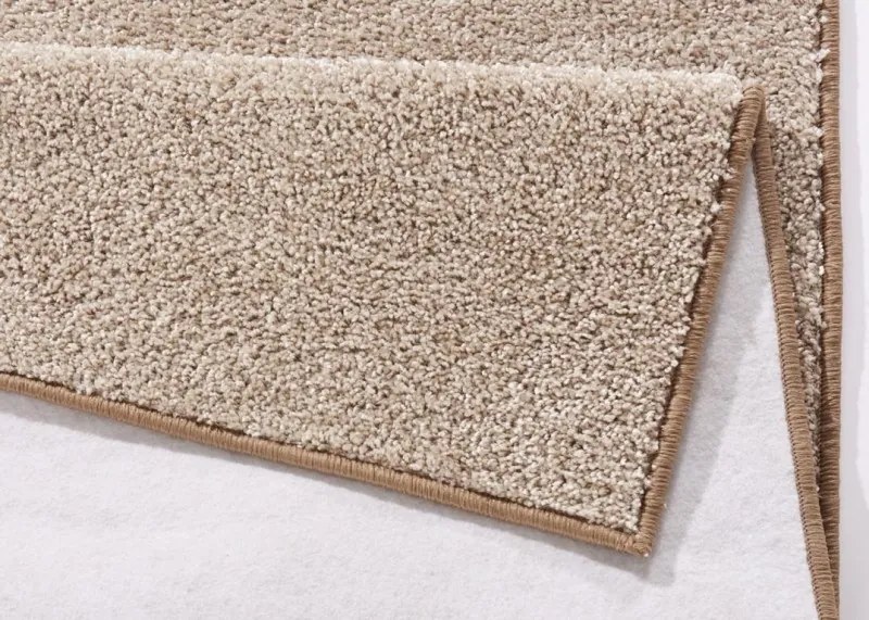 Hanse Home, Kusový koberec Pure 102662 Taupe/Cream, 80x400, béžová, kancelária