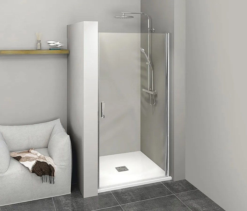Polysan Polysan, ZOOM štvorcová sprchová zástena 800x800mm, rohový vstup, ZL4815L-02