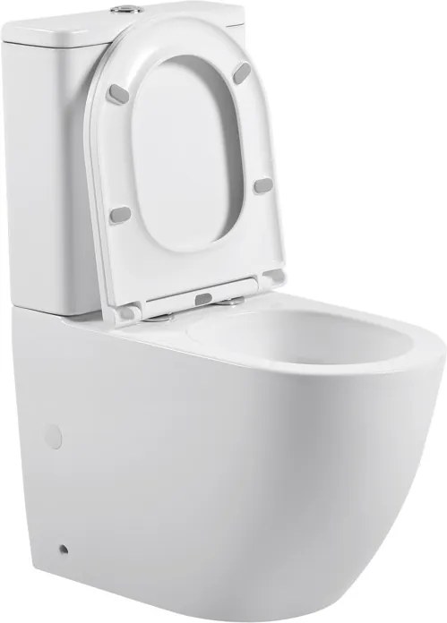 Erga Torre, WC kombi misa 620x385x835 mm, Tornado 2.0 + toaletné sedadlo, biela lesklá, ERG-V03-TORRE-TO2-WH