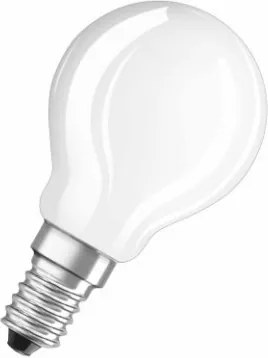 LED žiarovka Osram STAR, E14, 4W, guľatá, číra, teplá biela