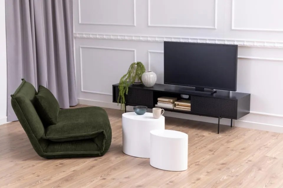 Actona TV stolík Angus 180 - čierna