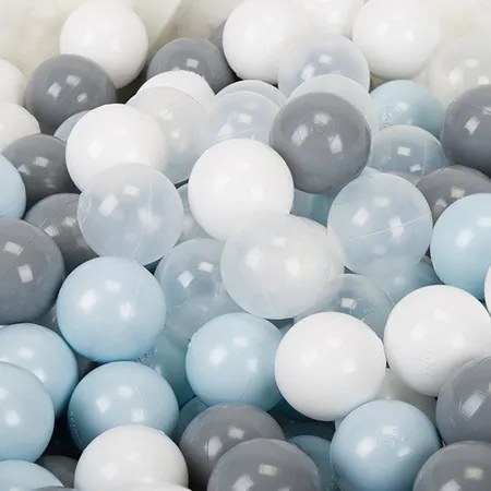 Samostatné loptičky 50 ks - transparentná