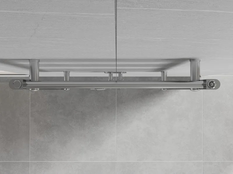 Mexen Mars, vykurovacie teleso 900x600 mm, 339 W, chrómová, W110-0900-600-00-01