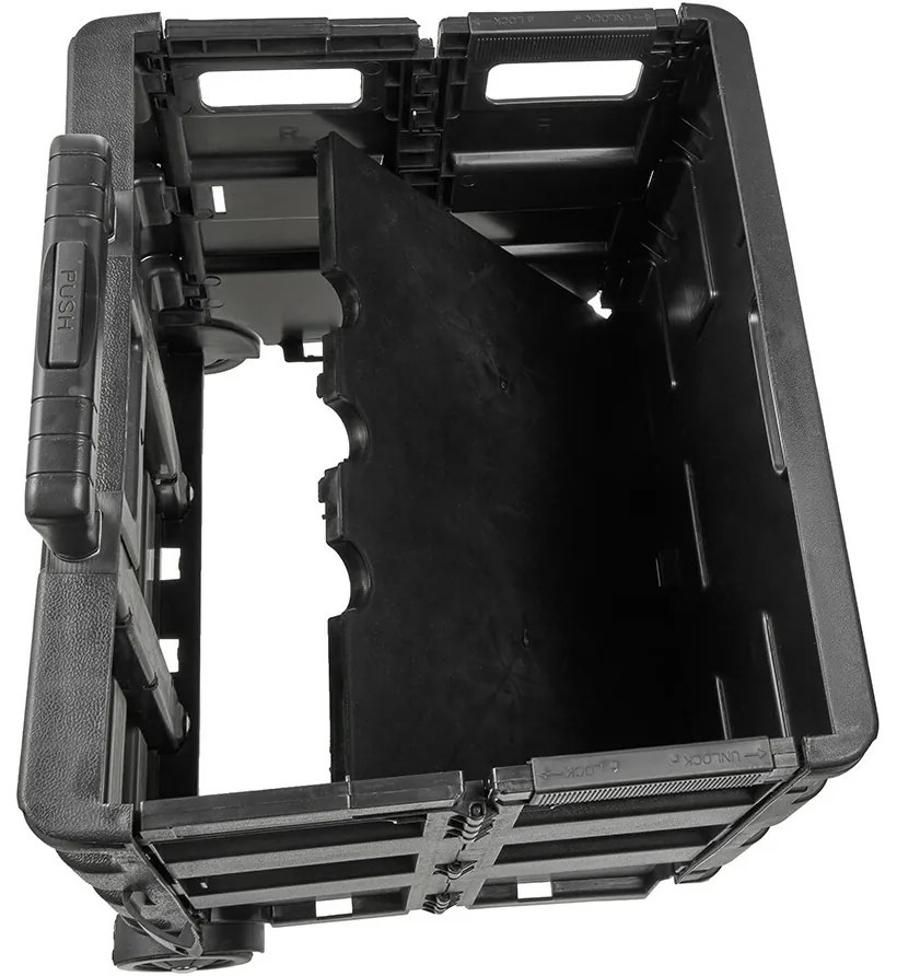 Keeeper Skladací nákupný vozík Olli 45 l Black, 45 l