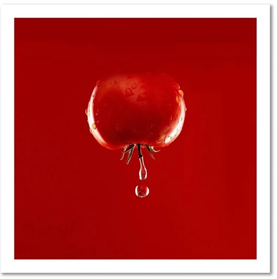 Obraz na plátně Zeleninová voda z červených rajčat - 60x60 cm