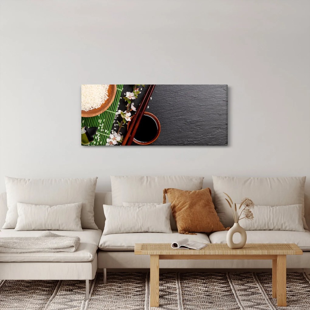 Obraz - Sushi (120x50 cm)