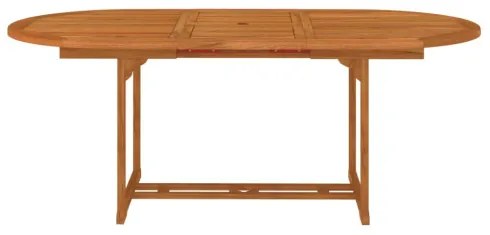 vidaXL Záhradný stôl 200x100x75 cm masívne eukalyptové drevo-