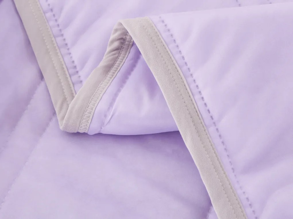 Chladiaca letná prikrývka CELIA, fialová Rozmer: 200 x 220 cm