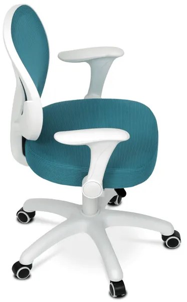 Autronic BONTEC Detská stolička, výškovo nastaviteľná, modrá sieťovina, KA-K1062 BLUE Farba: Modrá