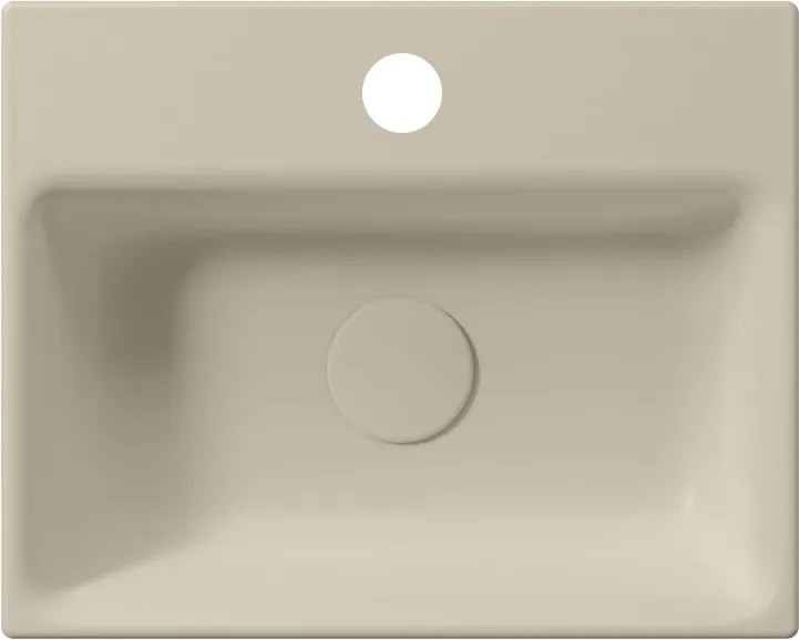 GSI GSI, NUBES keramické umývadlo 40x32cm, creta mat, 9684108