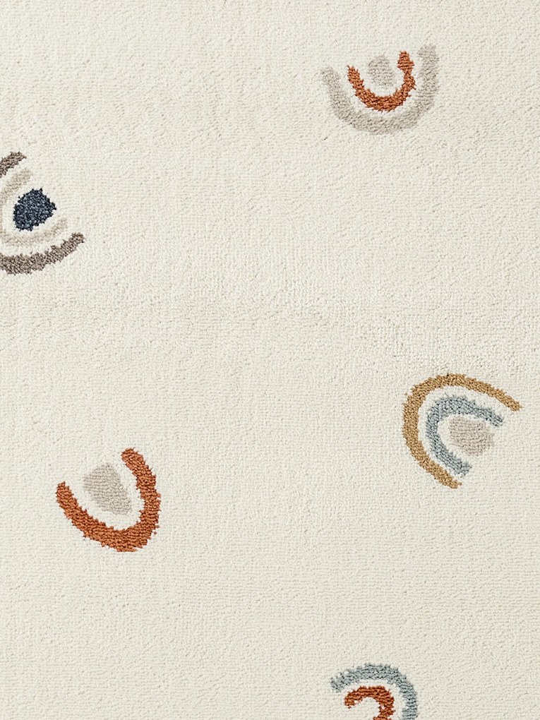 Hanse Home, Detský koberec Adventures 106414 Cream Multicolor kruh, 160x160 (priemer) kruh, viacfarebná, detská izba