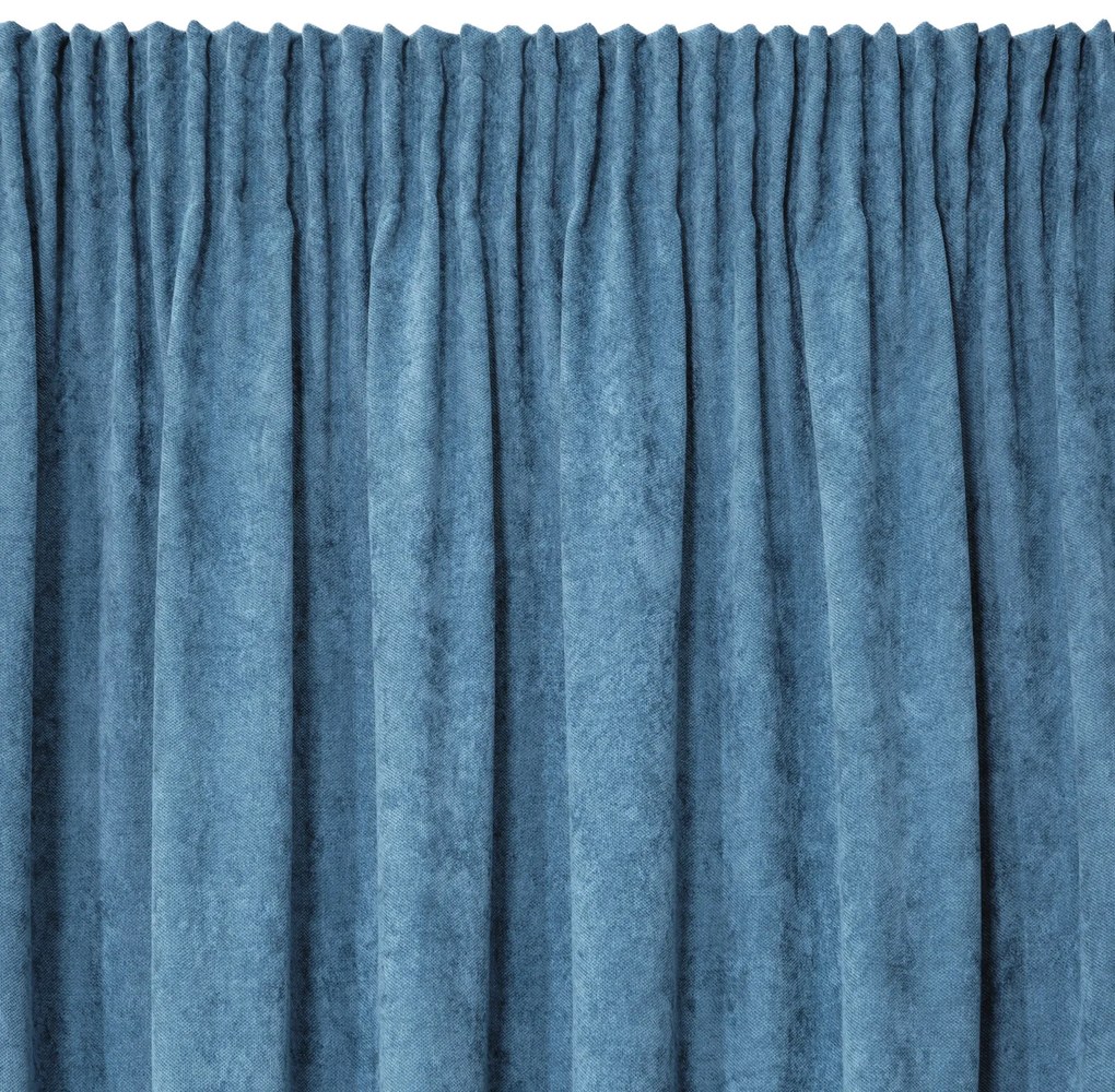 ZATEMŇOVACÍ ZÁVES NA PÁSKE ANISA 140X270 CM MODRÁ