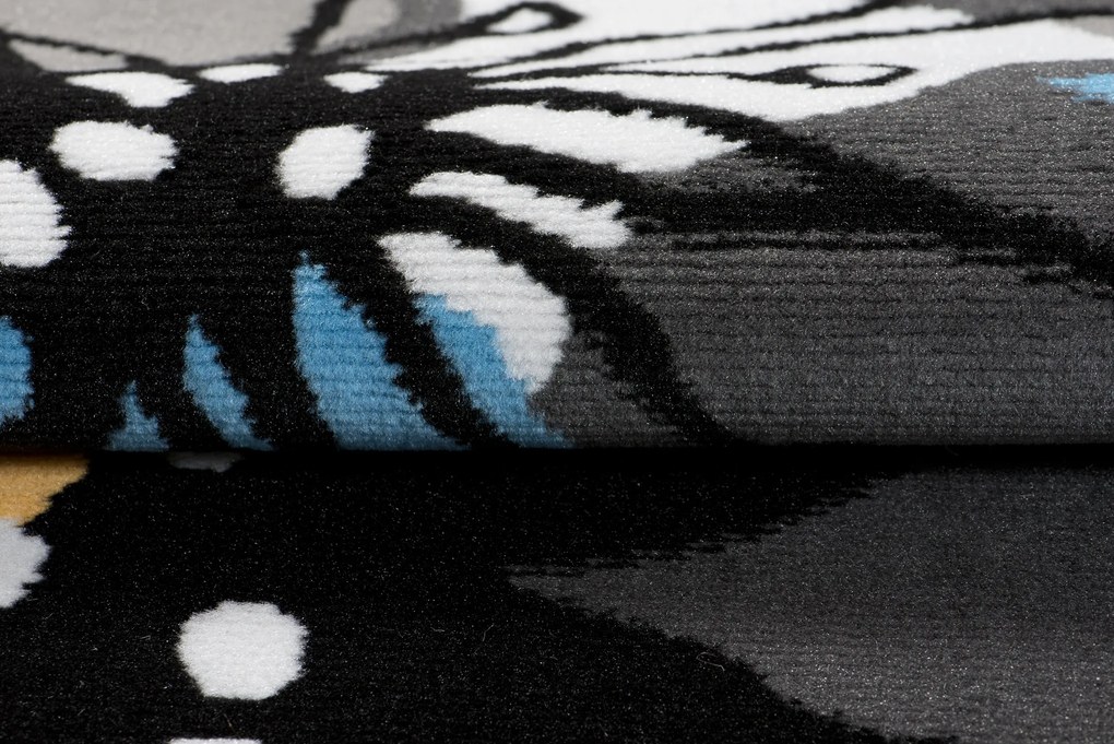 TA Koberec Z907A TMAVO ŠEDÁ MAYA PP EYM Rozmer: 140x200 cm