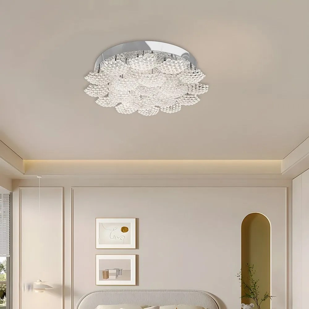 Toolight Toolight, LED stropné svietidlo 45cm, MS014-C, chrómová, OSW-09626
